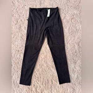 Lysse Charcoal Suede Leggings